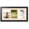 ArtToFrames Collage Photo Picture Frame with 3 - 6x8 inch Openings, Framed in Black with Over 62 Mat Color Options and Plexi Glass (CSM-3926-782)